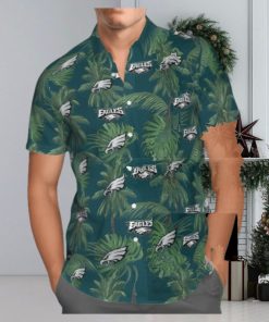 Philadelphia Eagles Tropical Palm Tree Hawaii Shirt