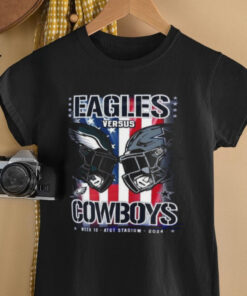 Philadelphia Eagles Versus Dallas Cowboys Week 10, AT&T Stadium 2024 Shirt