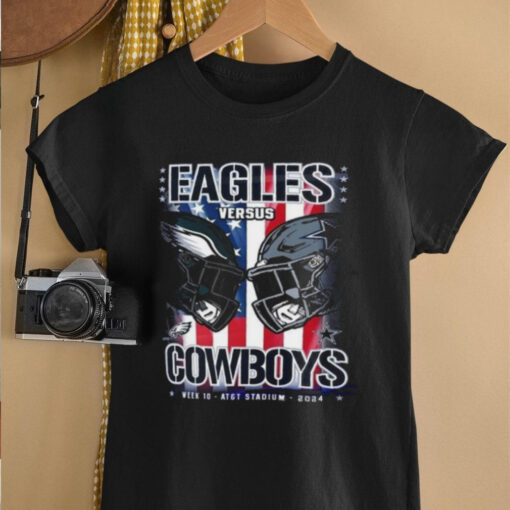 Philadelphia Eagles Versus Dallas Cowboys Week 10, AT&T Stadium 2024 Shirt