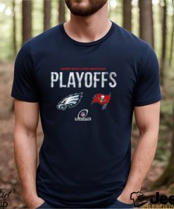 Philadelphia Eagles Vs Tampa Bay Buccaneers 2023 Super Wild Card Playoffs Unisex T Shirt