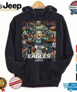 Philadelphia Eagles Vs. Saints Birds In The Big Easy 2024 Shirt