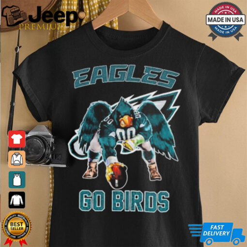 Philadelphia Eagles go birds football mascot shirt