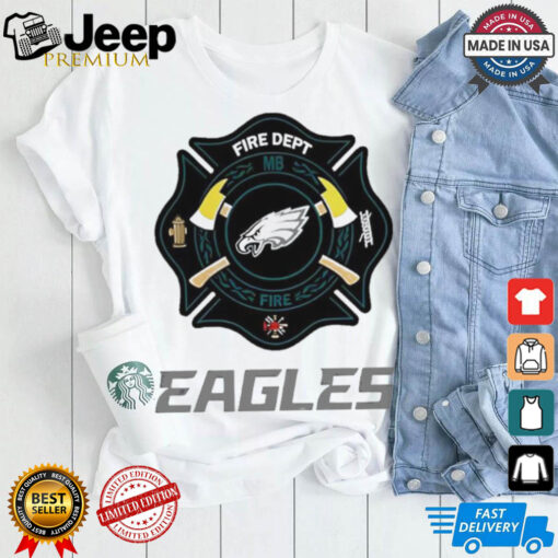 Philadelphia Eagles shirt Firefighter Appreciation logo