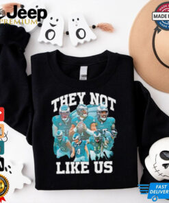 Philadelphia Eagles they not like us graphic shirt