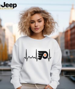 Philadelphia Flyers Heartbeat T Shirt, Heartbeat Hockey 2024 Shirt