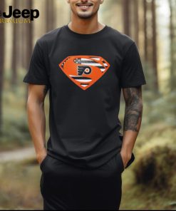 Philadelphia Flyers Superman logo shirt