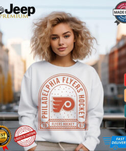 Philadelphia Flyers Uphill Stained Glass T Shirt