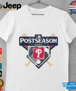 Philadelphia Phillies 2024 MLB Postseason logo shirt