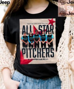 Philadelphia Phillies All Star Pitchers All Star Game 2024 shirt