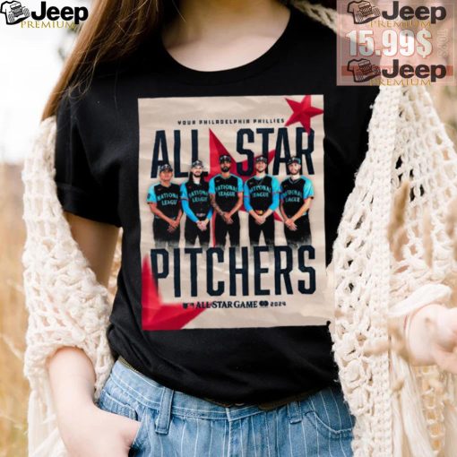 Philadelphia Phillies All Star Pitchers All Star Game 2024 shirt