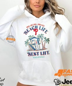 Philadelphia Phillies Beach Hut Graphic T Shirt