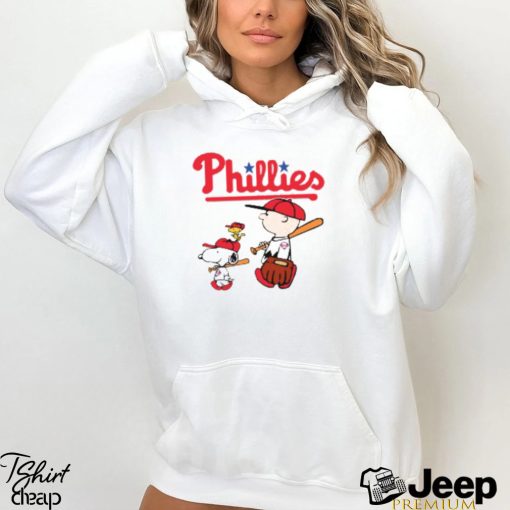 Philadelphia Phillies Let’s Play Baseball Together Snoopy MLB Shirt