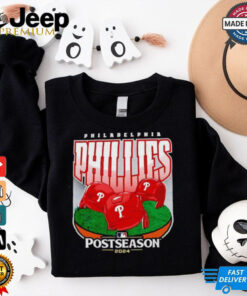 Philadelphia Phillies MLB 2024 Postseason helmet shirt