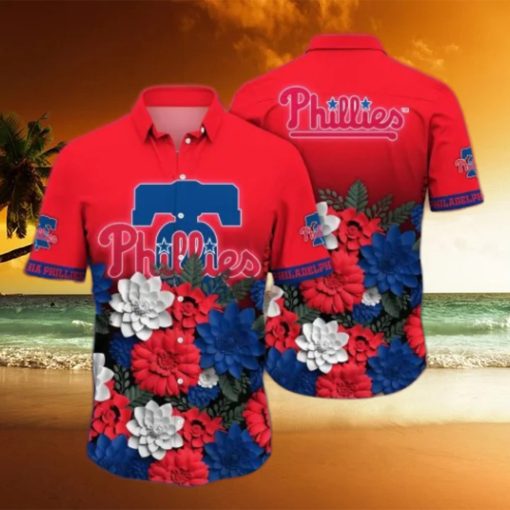 Philadelphia Phillies MLB Flower Hawaii Shirt And Tshirt For Fans