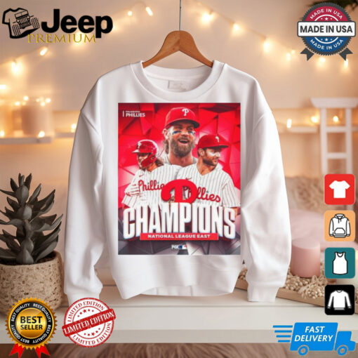 Philadelphia Phillies National League East Champions 2024 Poster Unisex T Shirt