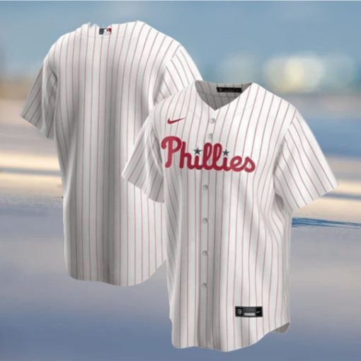 Philadelphia Phillies Nike Official Replica Home Jersey Mens