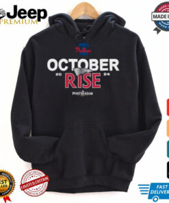 Philadelphia Phillies October rise 2024 Postseason shirt