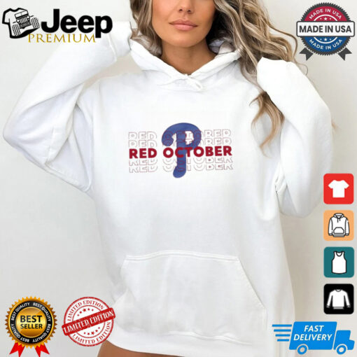 Philadelphia Phillies Red October 2024 shirt