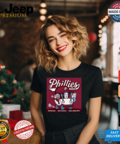 Philadelphia Phillies Show Amaro Zolecki Salisbury Poster t shirt