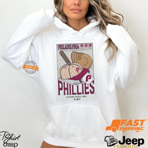 Philadelphia Phillies Uphill Cooperstown Collection Core Logo Shirt