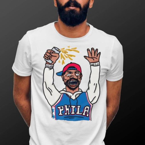 Philadelphia Phillies angry sixers fan caricature shirt