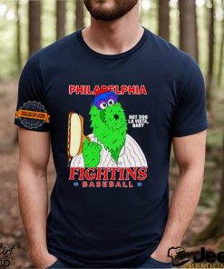 Philadelphia Phillies fighting hot dog la vista Baby Philly Phanatic shirt