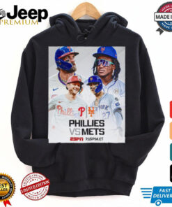 Philadelphia Phillies vs. New York Mets 2024 Sunday Night Baseball Shirt