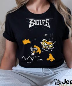 Philadelphia eagles garfield cat grumpy football player shirt