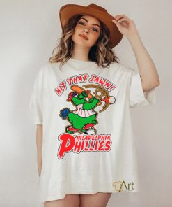 Phillies Phanatic hit that Jawn baseball shirt