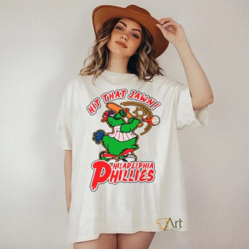 Phillies Phanatic hit that Jawn baseball shirt