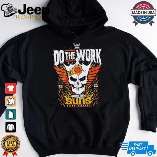 Phoenix Suns Cody Rhodes do the work 2025 shirt
