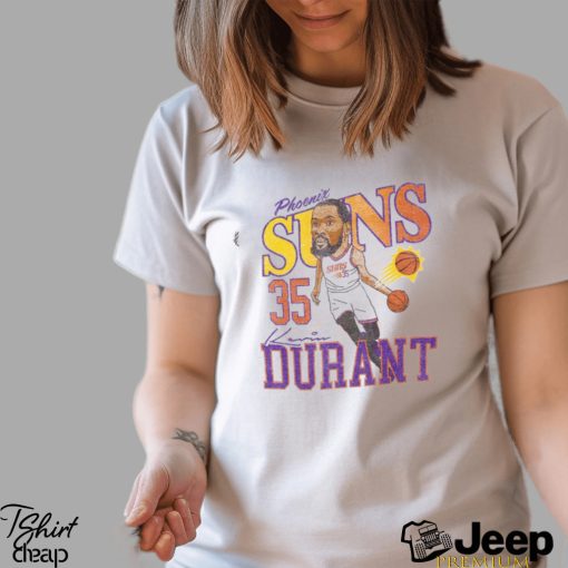 Phoenix Suns Kevin Durant Caricature T Shirt