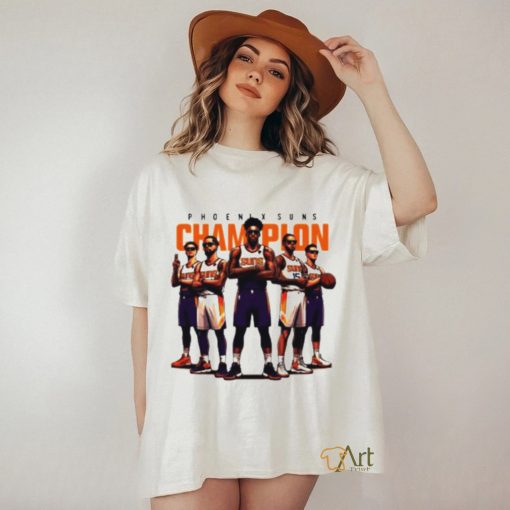 Phoenix Suns champion basketball cartoon shirt