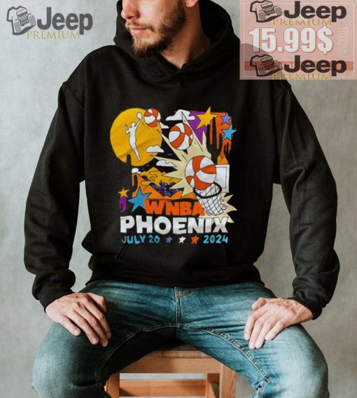 Phoenix WNBA All Star Game July 2024 shirt