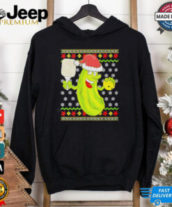 Pickleball Santa Claus Christmas shirt