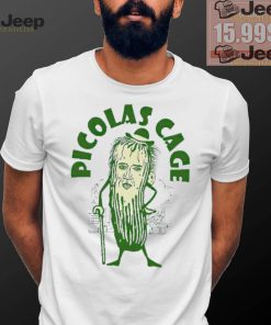 Picolas cage funny celebs meme cucumber pickle cute shirt