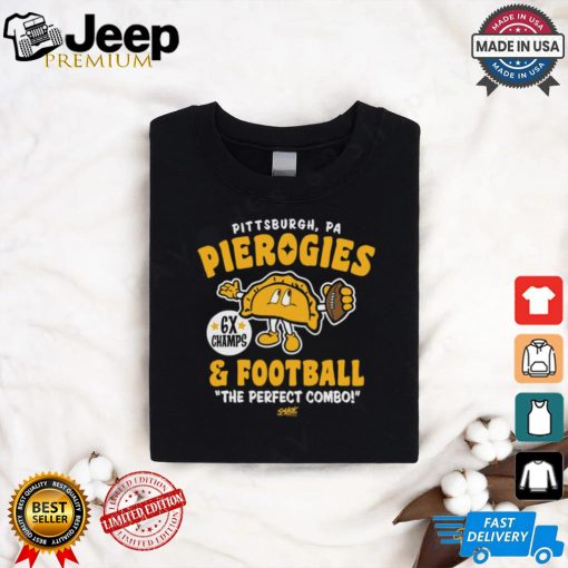 Pierogies & Football T Shirt