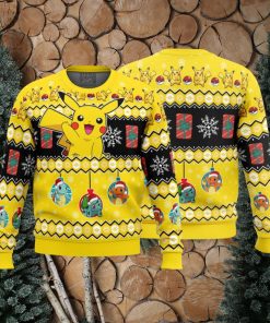 Pikachu I Choose You Pokemon Ugly Christmas Sweater