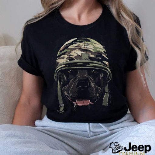 Pit Bull Soldier Veteran DogArmy Dog shirt