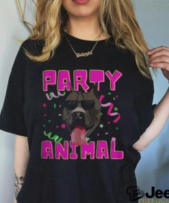 Pitbull Dog Party Animal Lazy Easy Pitbull Halloween Party shirt