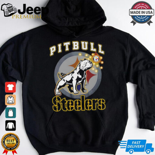 Pitbull Pittsburgh Steelers Christmas shirt