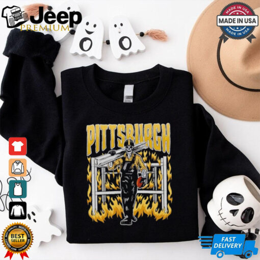 Pittsburg Steelers Football Skeleton Design shirt