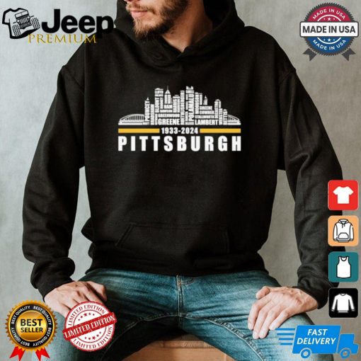 Pittsburgh 1933 2024 Greene Lambert City Shirt