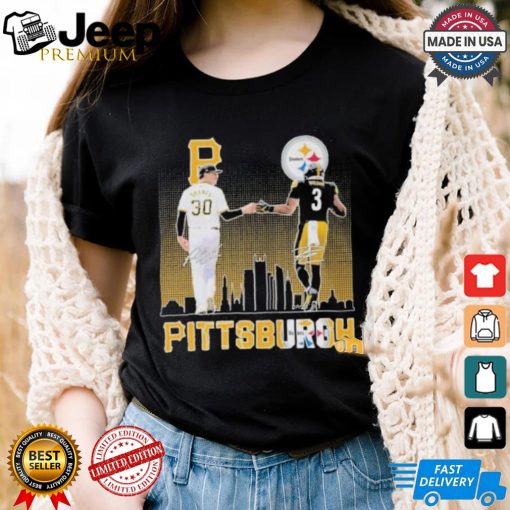 Pittsburgh 30 Skenes And Wilson Steelers City Signature Shirt