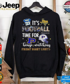 Pittsburgh Panthers It’s Football Time For Binge Watching Shirt