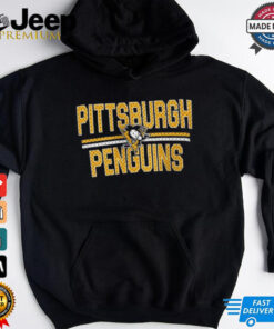 Pittsburgh Penguins Starter Mesh Look Team Name Logo Pullover shirt