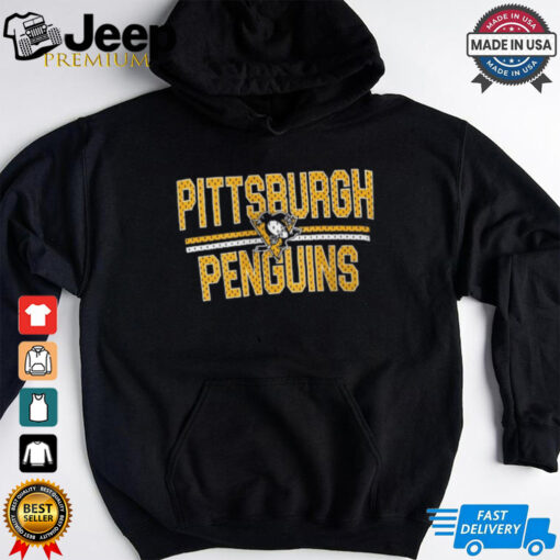 Pittsburgh Penguins Starter Mesh Look Team Name Logo Pullover shirt