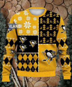 Pittsburgh Penguins Ugly Sweater Christmas, Ice Hockey NHL Sweatshirt