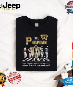 Pittsburgh Pirates All Time The Captains Thank You For The Memories Abbey Road Signatures 2024 Shirt