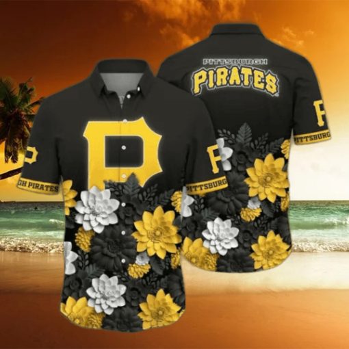 Pittsburgh Pirates MLB Flower Hawaii Shirt And Tshirt For Fans